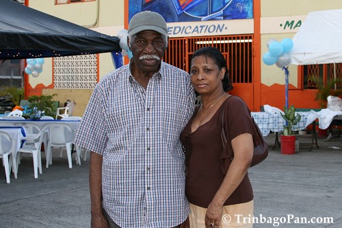 Mr. Neville Jules and friend