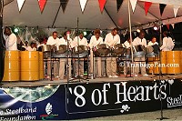 Eight of Hearts Steelpan 2008 in pictures