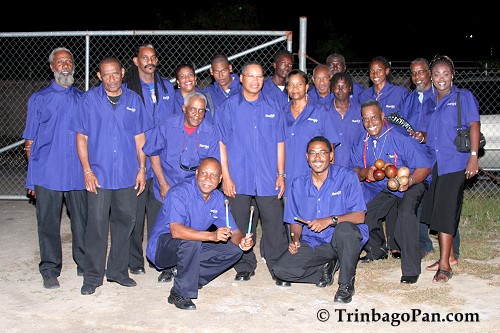 Members of PCS Starlift Steel Orchestra