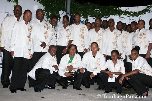 Members of the Renegades Steel Orchestra