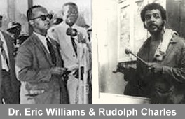 Dr. Eric Williams and Rudolph Charles