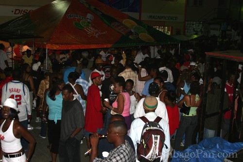 Trinidad All Stars supporters at party